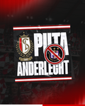 P*TA ANDERLECHT - Standard de Liège Stickers - 8x8cm